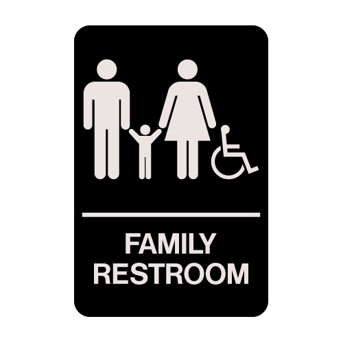 ADA Family Restroom Sign